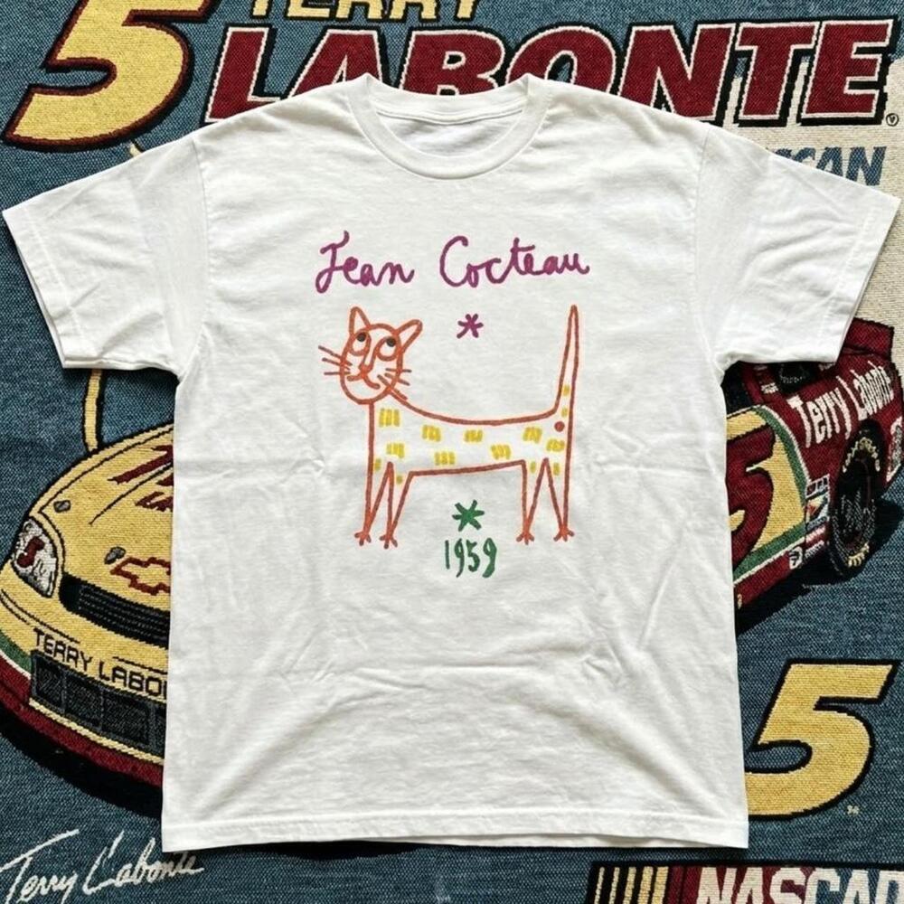 Jean Cocteau Cat Graphic Tee
